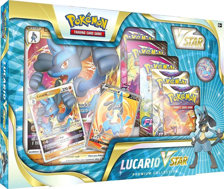 Pokémon Trading Card Game Lucario Vstar Premium Collection